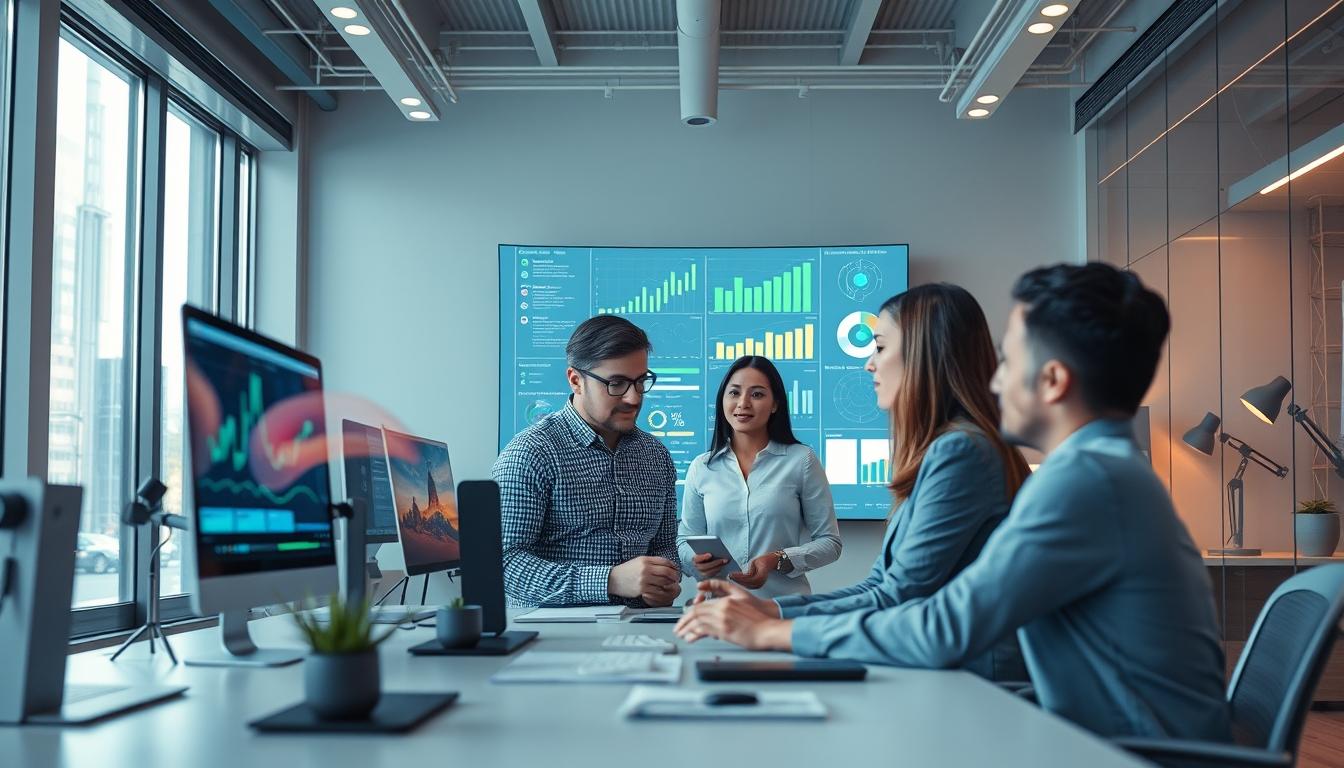 Enterprise software dashboards and business process automation